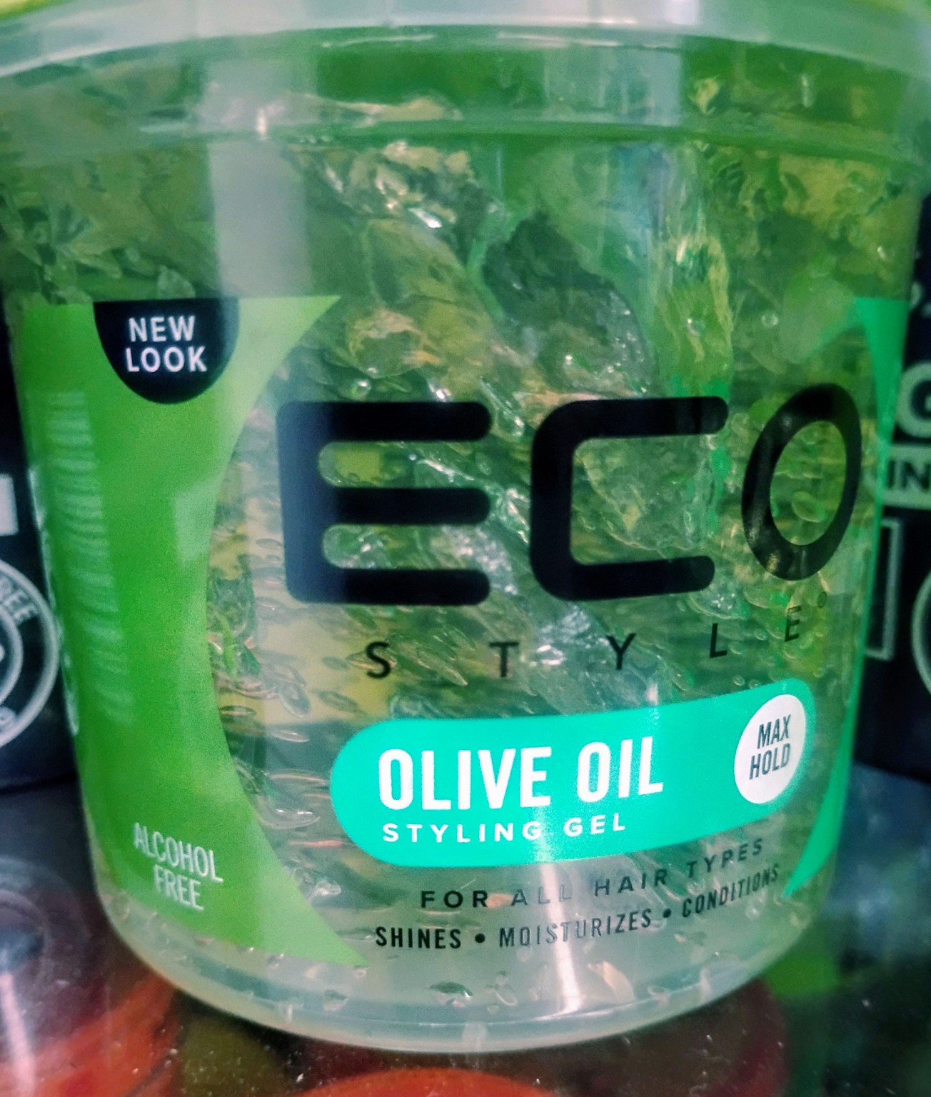 Eco Style olive oil styling gel